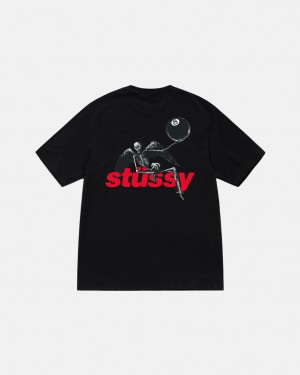 Stussy Apocalypse Tee - Unisex Shortsleeve Czarne | DPLVO47823