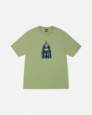 Stussy Stussy Lucha Tee - Unisex Shortsleeve Zielone | PLXBR59005