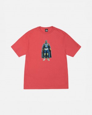 Stussy Stussy Lucha Tee - Unisex Shortsleeve Czerwone | GPLEC66512