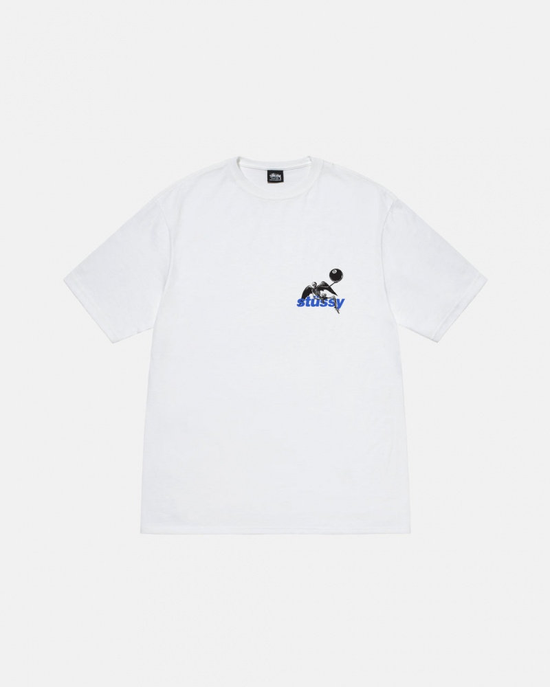 Stussy Apocalypse Tee - Unisex Shortsleeve Białe | PLIIZ63650