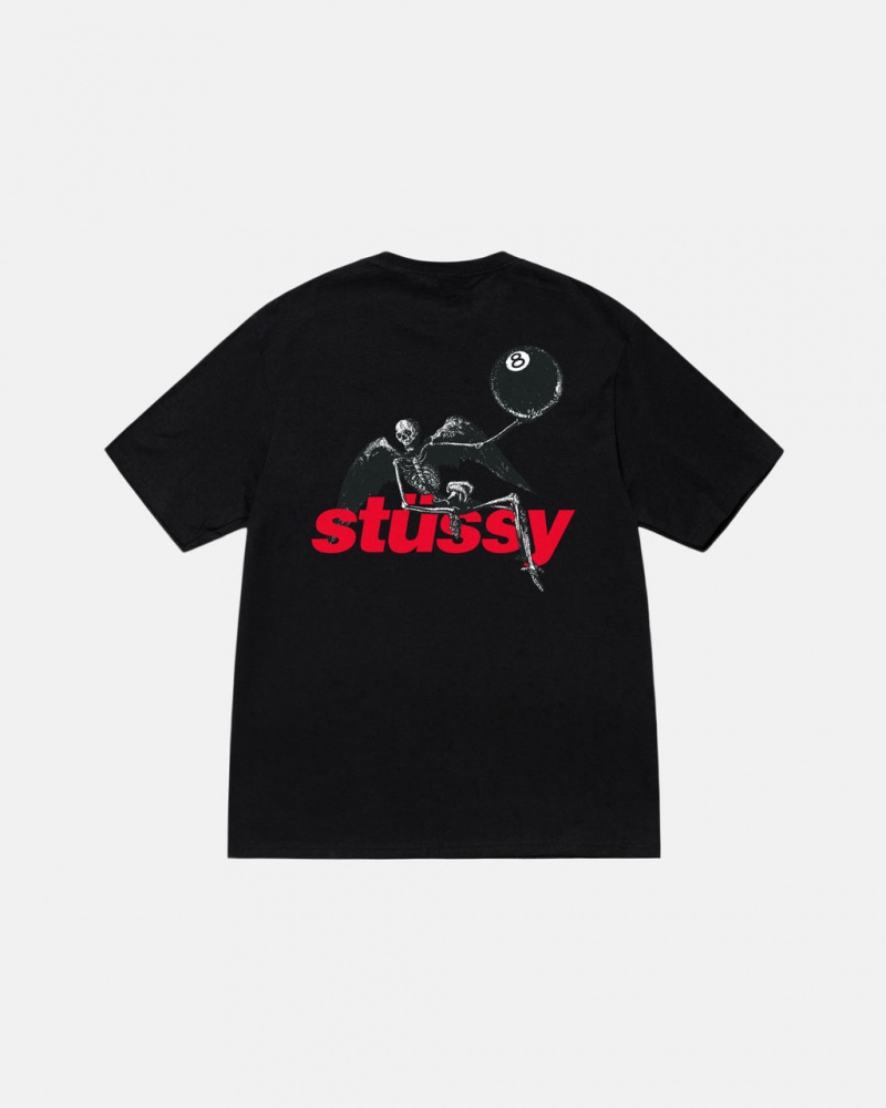 Stussy Apocalypse Tee - Unisex Shortsleeve Czarne | DPLVO47823