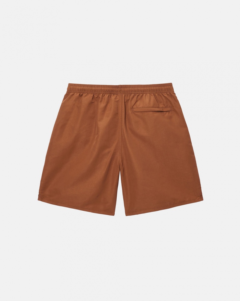 Stussy Big Basic Wody Krótkie - Men&s Shorts Trunks Kawa | YPLGT33835