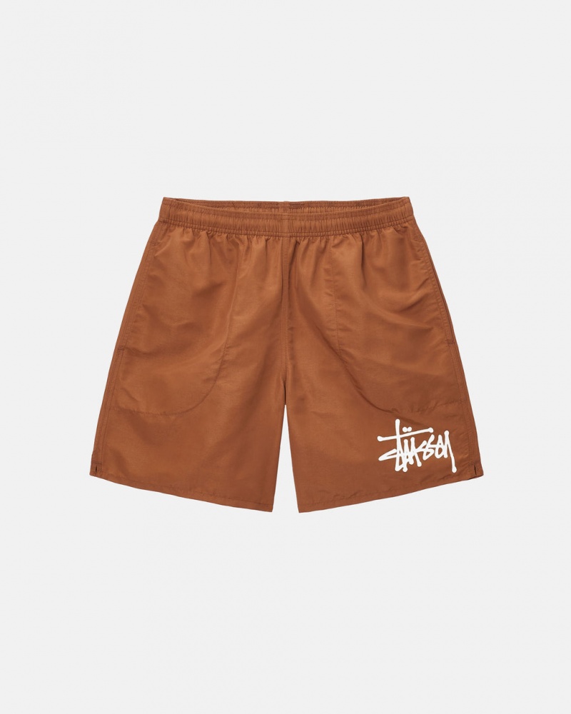 Stussy Big Basic Wody Krótkie - Men&s Shorts Trunks Kawa | YPLGT33835