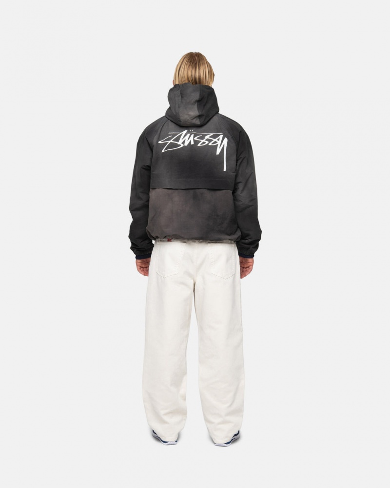 Stussy Big Ol& Jean Washed Płócienne - Unisex Pants Beżowe | PLICD79756