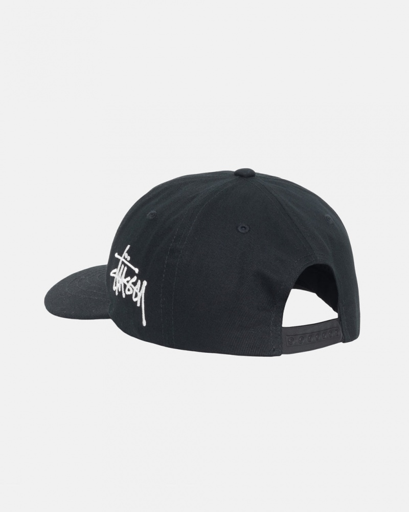 Stussy Chenille S Low Pro Cap - Unisex Czarne | QPLUV24944