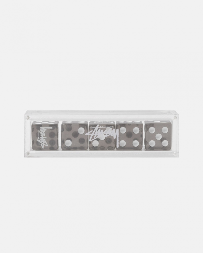 Stussy Dice Set - Home Goods Czarne | PLZDE47028