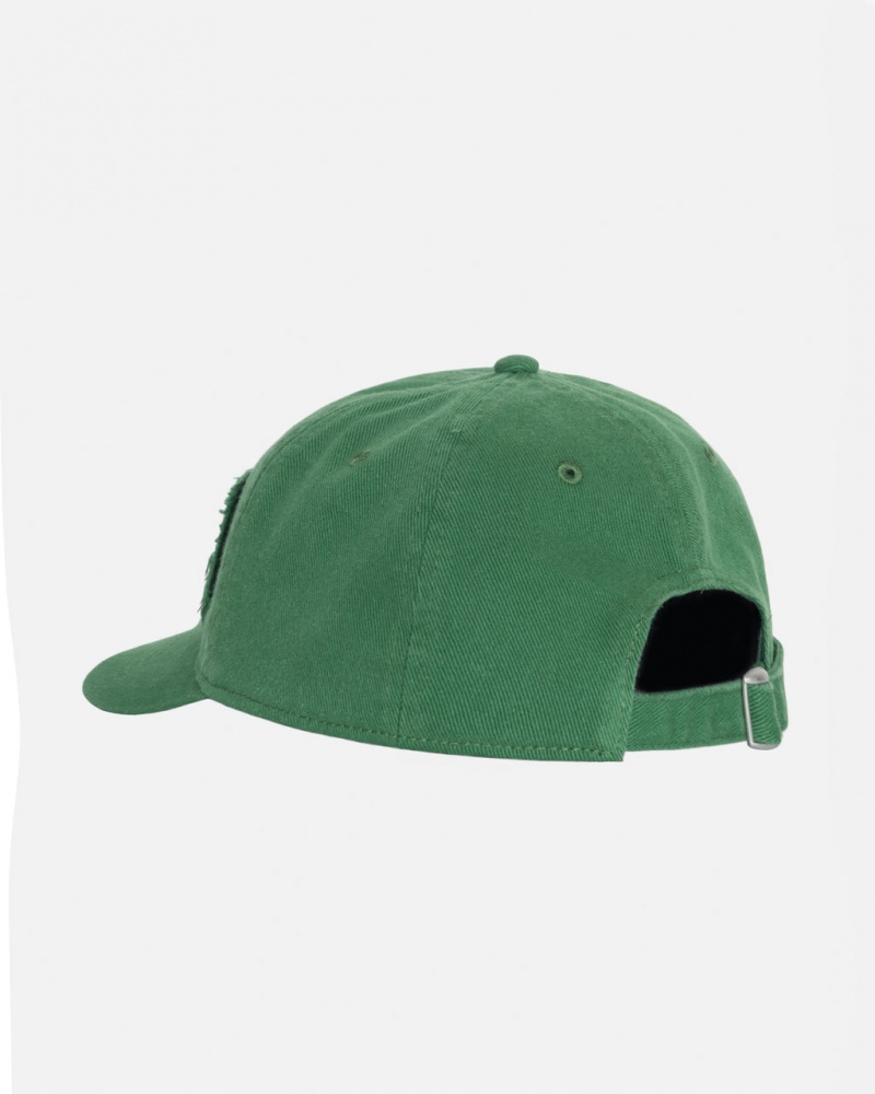 Stussy Low Pro Copyright Applique Strapback - Unisex Zielone | ZPLNQ71130