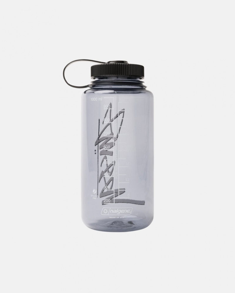 Stussy Nalgene Wody Bottle - Home Goods Czarne | BPLSO21061