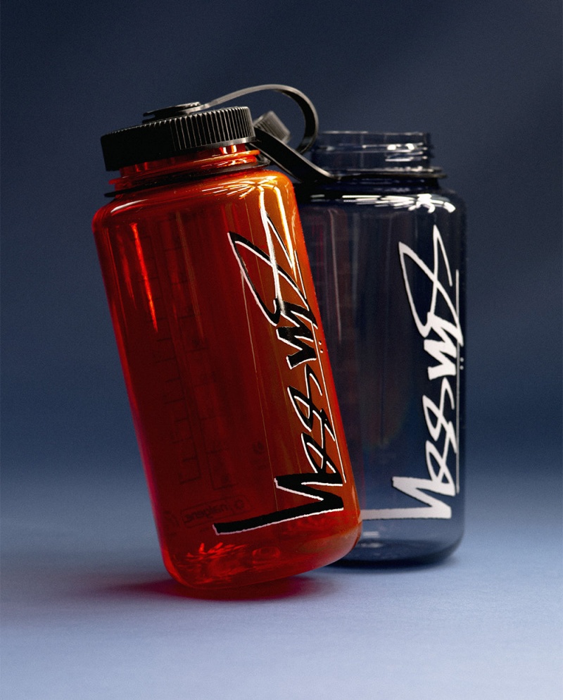 Stussy Nalgene Wody Bottle - Home Goods Czarne | BPLSO21061