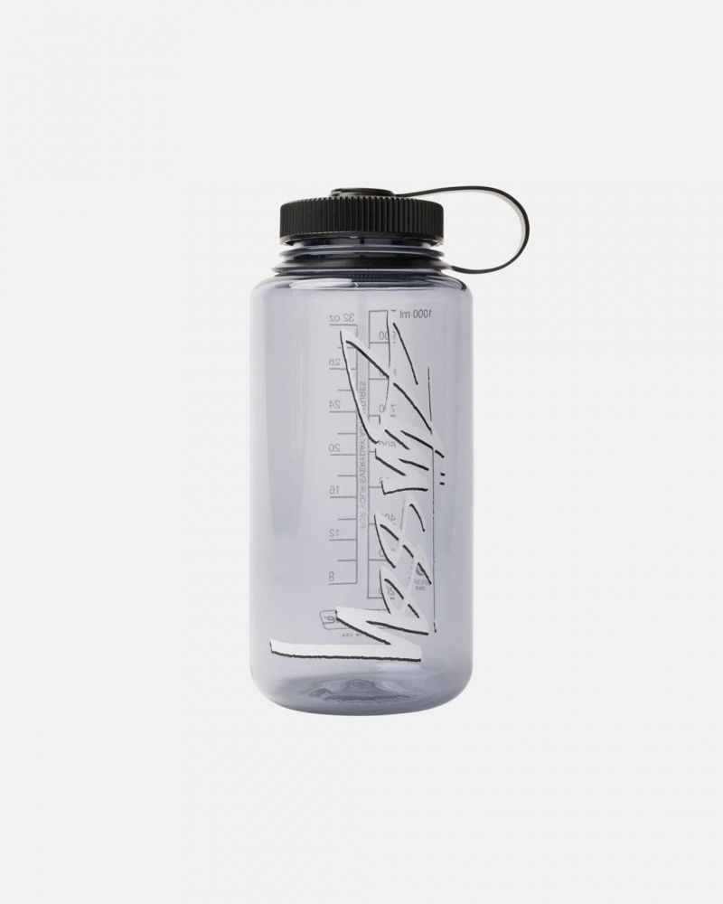 Stussy Nalgene Wody Bottle - Home Goods Czarne | BPLSO21061