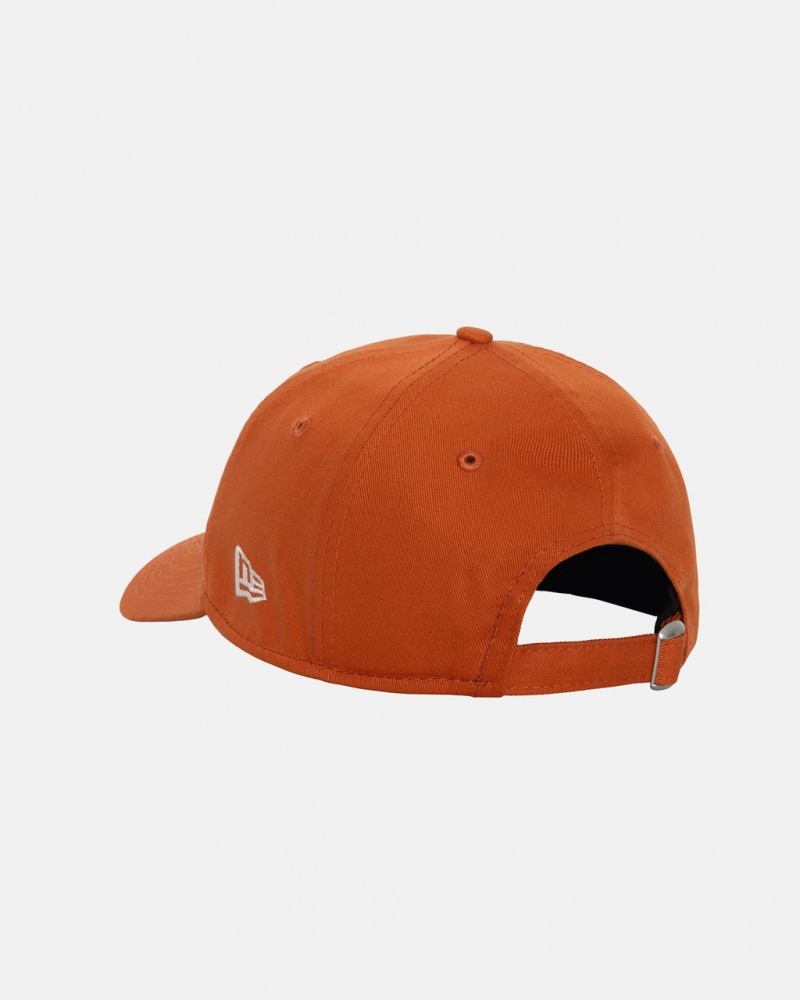 Stussy New Era 9Twenty Basic Strapback - Unisex Pomarańczowe | QPLWA29057