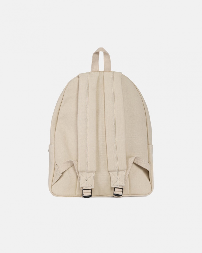 Stussy Płócienne Backpack - Unisex Bags Beżowe | PLIIZ74913