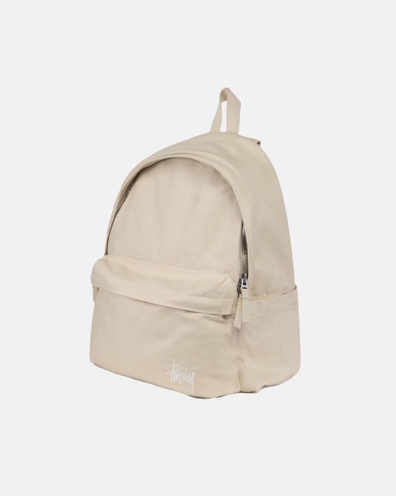 Stussy Płócienne Backpack - Unisex Bags Beżowe | PLIIZ74913