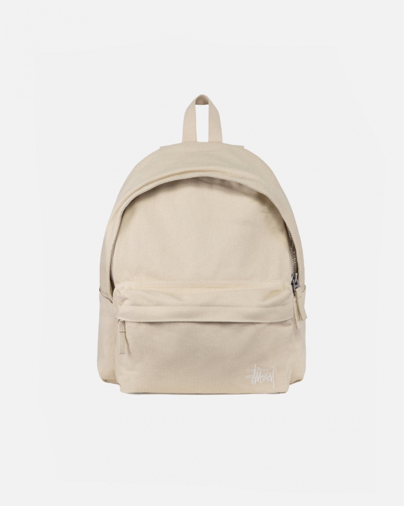 Stussy Płócienne Backpack - Unisex Bags Beżowe | PLIIZ74913