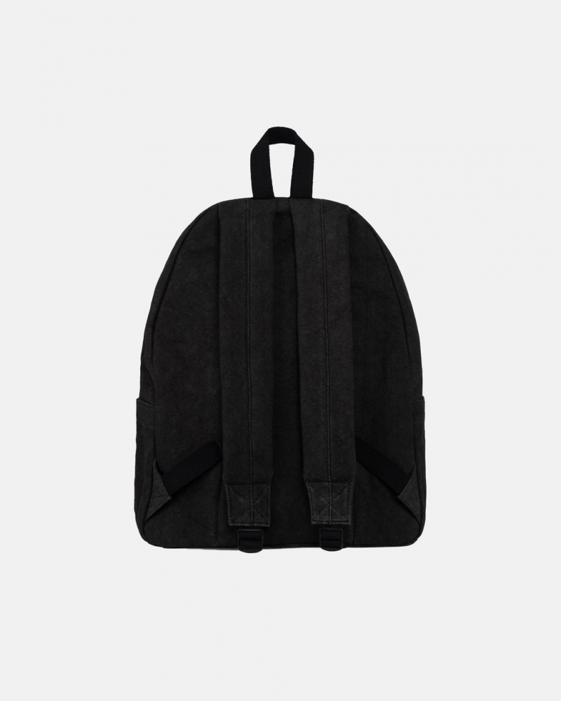 Stussy Płócienne Backpack - Unisex Bags Czarne | PPLER39382