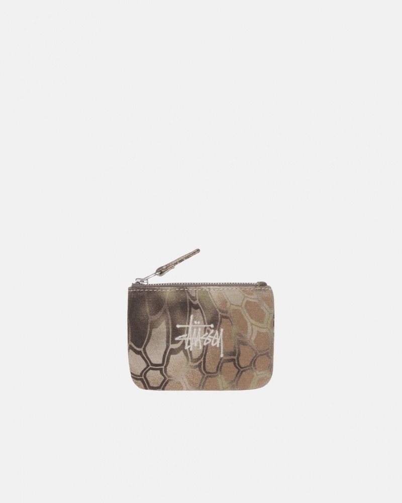 Stussy Płócienne Coin Pouch - Unisex Bags Szare | XPLGW48346