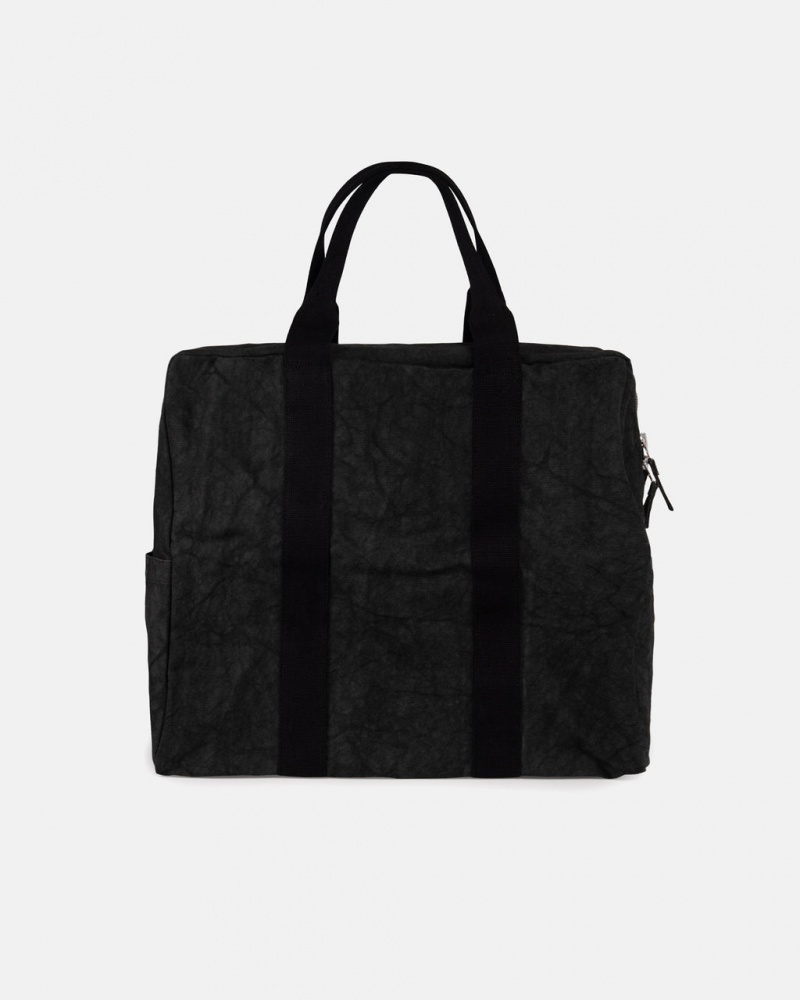 Stussy Płócienne Flight Bag - Unisex Bags Czarne | ZPLNQ17553