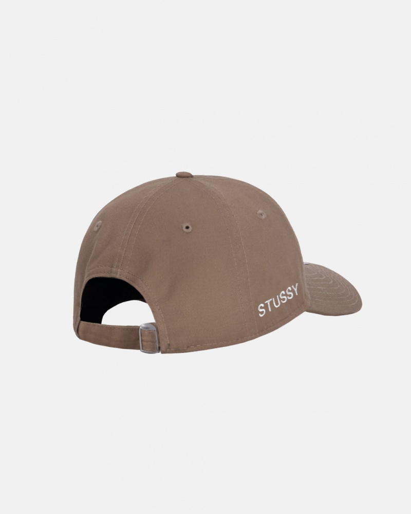 Stussy SS Link 9Twenty Cap - Unisex Khaki | XPLBH29442