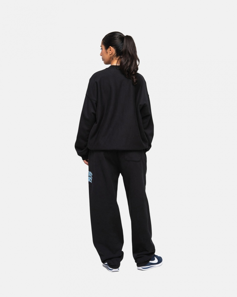 Stussy Stüssy Sportowe Sweatpant - Unisex Jeans Pants Czarne | PLCVG47654