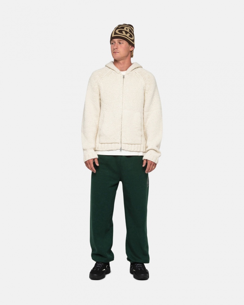 Stussy Stüssy Sportowe Sweatpant - Unisex Jeans Pants Jasny Zielone | PLZDE14210