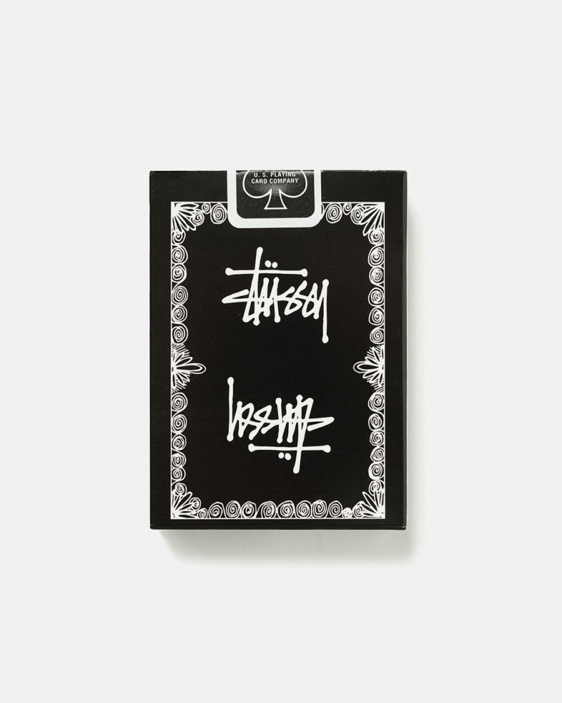 Stussy Stussy Playing Cards - Home Goods Czarne | MPLFT88093