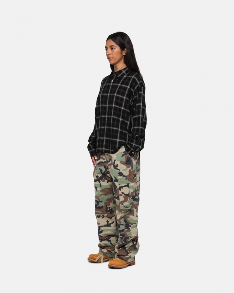 Stussy Surplus Cargo Ripstop - Unisex Jeans Pants Camo | PLZPD68350