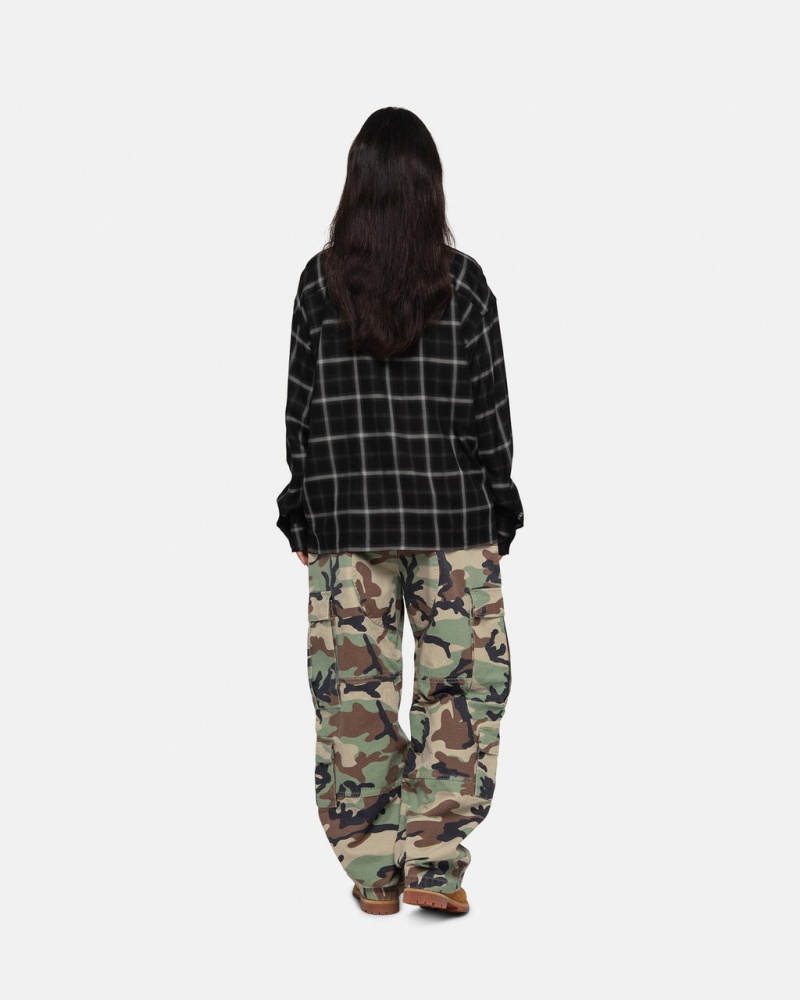 Stussy Surplus Cargo Ripstop - Unisex Jeans Pants Camo | PLZPD68350