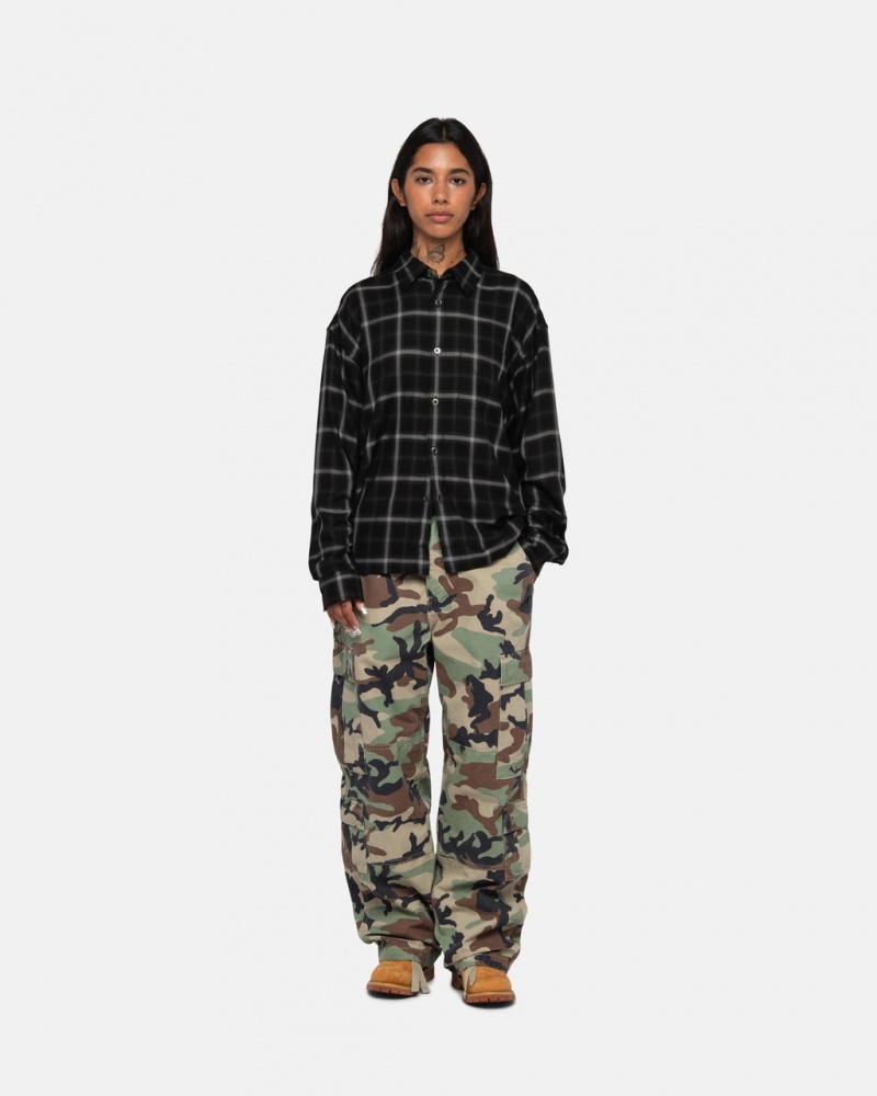 Stussy Surplus Cargo Ripstop - Unisex Jeans Pants Camo | PLZPD68350