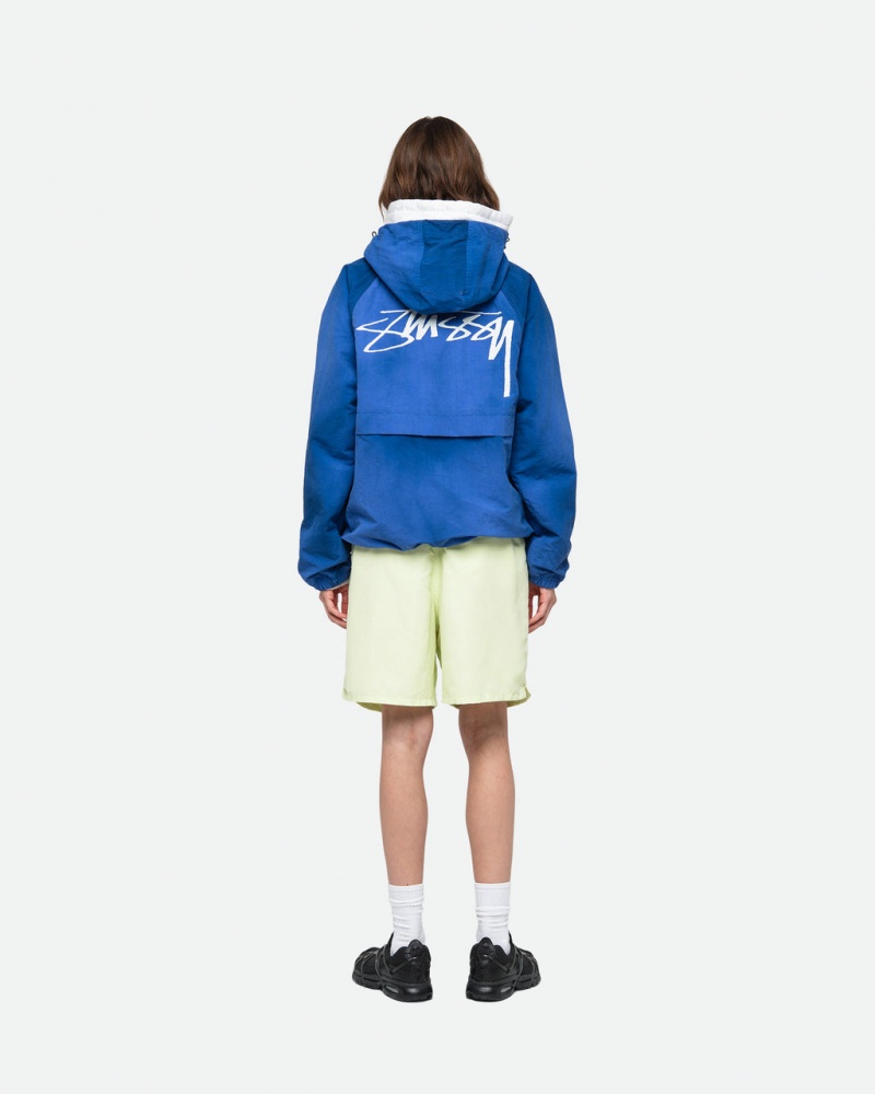 Stussy Wody Krótkie Big Basic - Unisex Shorts Trunks Głęboka Zielone | ZPLMJ92220