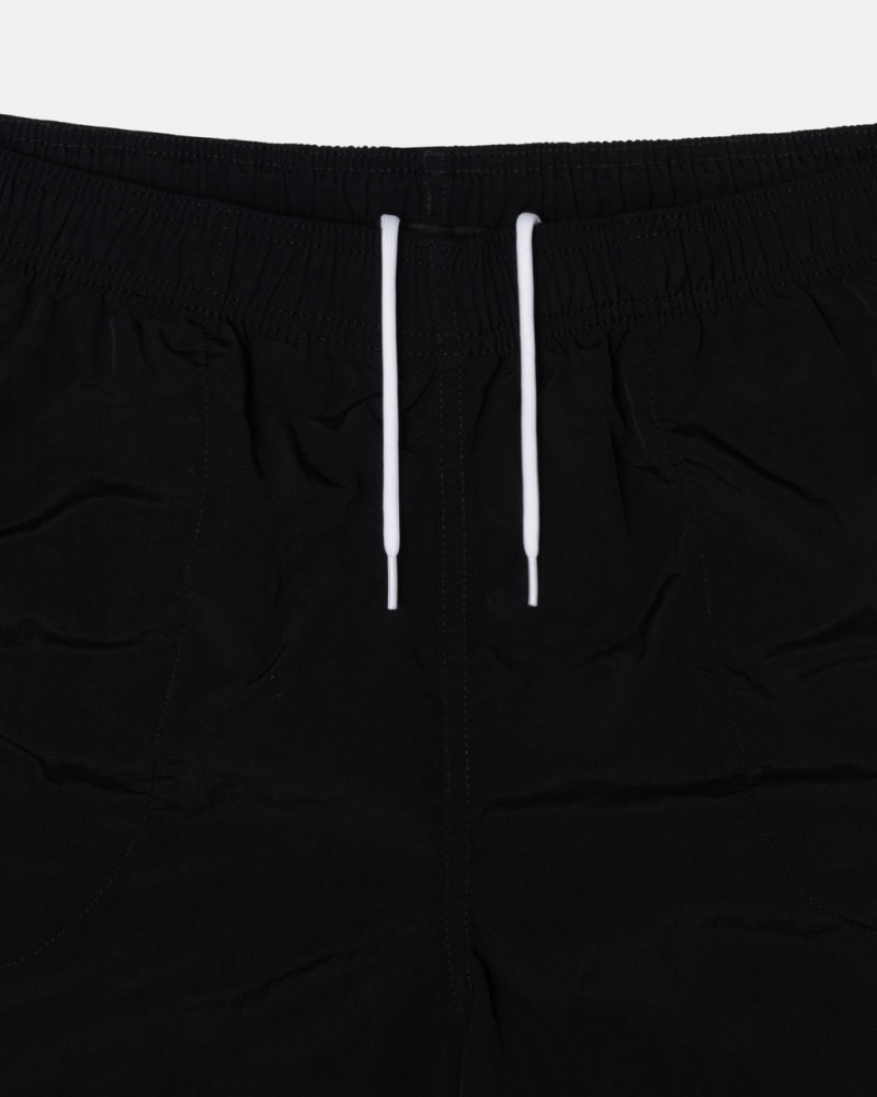 Stussy Wody Krótkie Big Basic - Unisex Shorts Trunks Czarne | PPLER74948