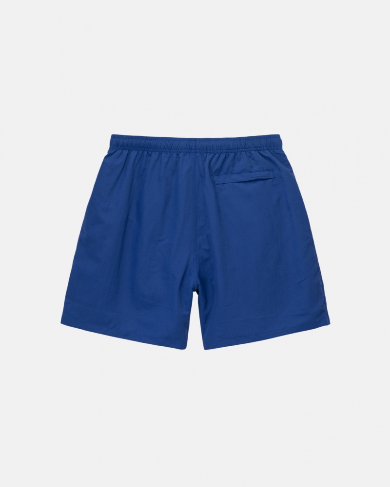 Stussy Wody Krótkie Stock - Unisex Shorts Trunks Jasny Niebieskie | UPLTG68139