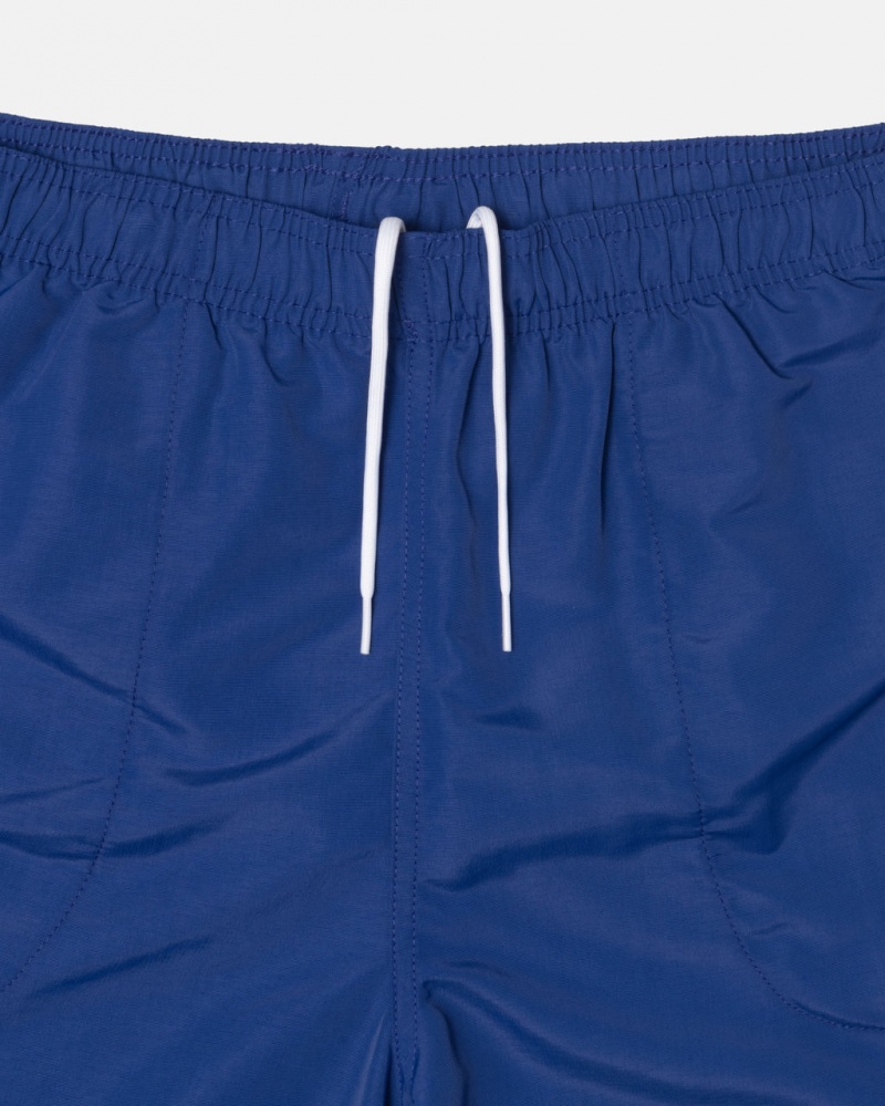 Stussy Wody Krótkie Stock - Unisex Shorts Trunks Jasny Niebieskie | UPLTG68139