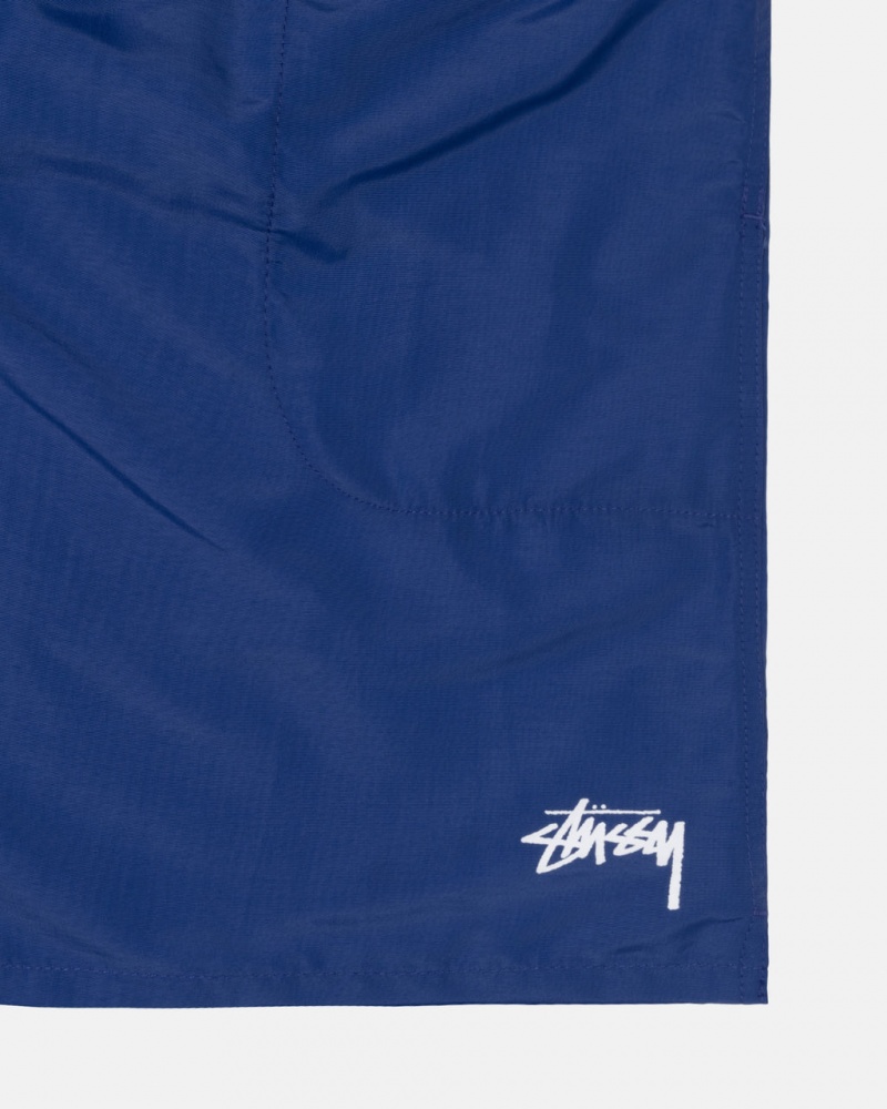 Stussy Wody Krótkie Stock - Unisex Shorts Trunks Jasny Niebieskie | UPLTG68139