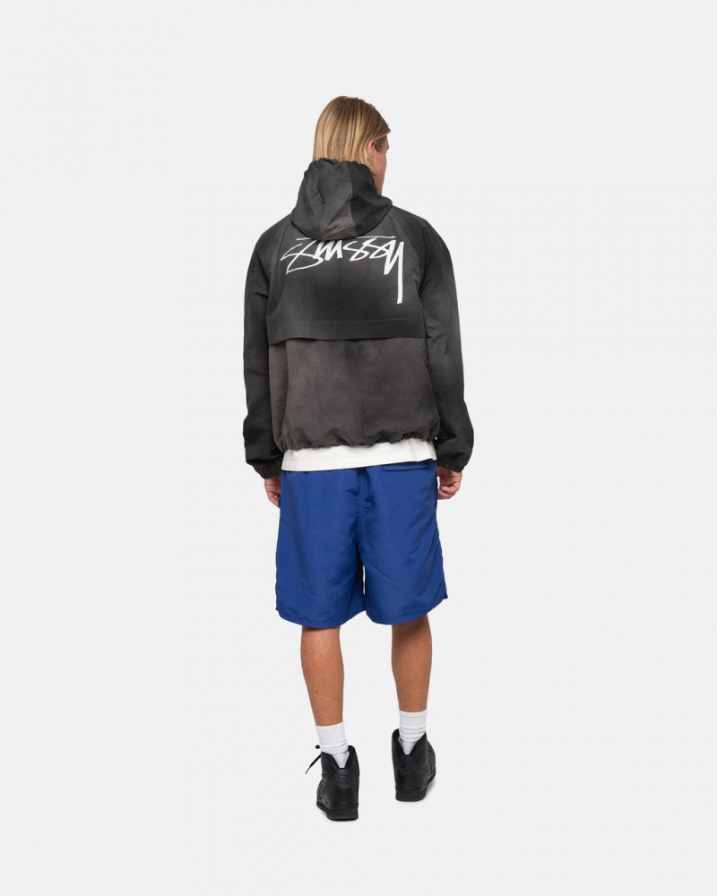 Stussy Wody Krótkie Stock - Unisex Shorts Trunks Jasny Niebieskie | UPLTG68139